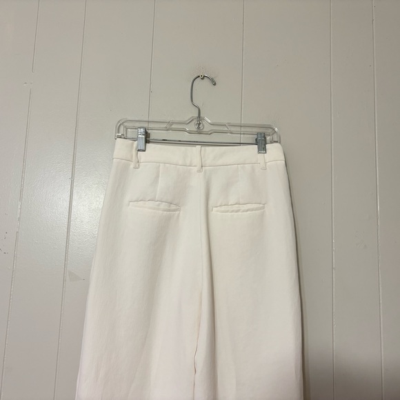 Wilfred The Effortless Pants Cropped White Size 6 #81705 - Picture 7 of 11